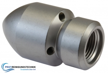 Granat-RR-Düsen ST-49 / 3/8" Innengewinde / 30° Strahlwinkel / ​4 Bohrungen hinten / 1 Bohrung vorn